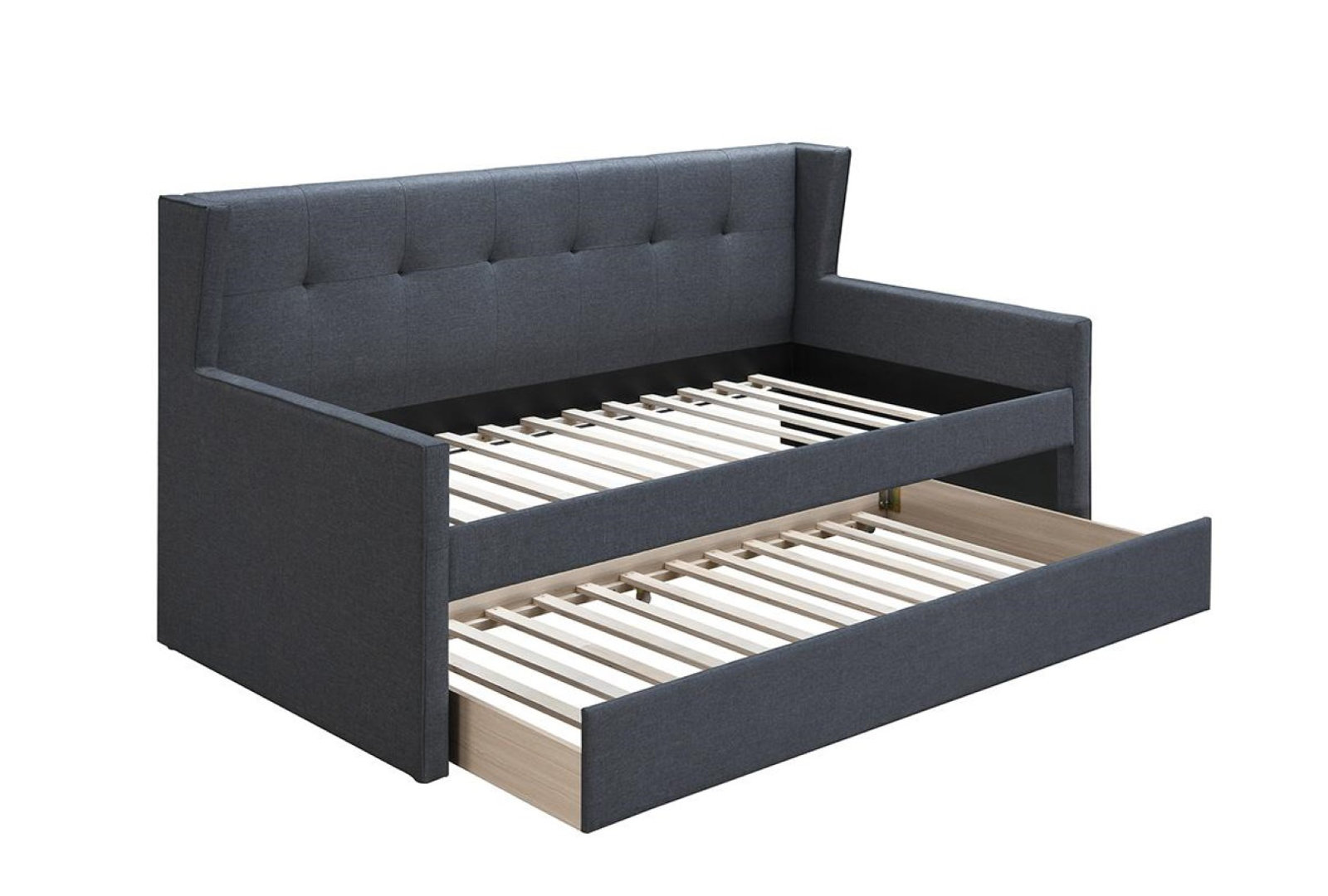 Red Barrel Studio Zharick Upholstered Daybed with Trundle